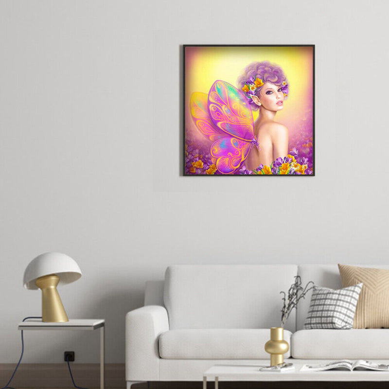 5D DIY Part Special Shaped Drill Diamond Painting Girl