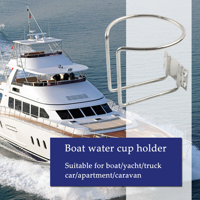 Yacht Boat Ship Drink Cup Holder Beverage Car Water Bottle Storage Bracket Rack