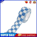 Self Adhesive Tape Elastic Bandage Finger Protector Wrap (Blue Plaid)