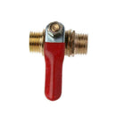 Heavy Duty Brass Ball Valve G1/4 NPT Male to Male Thread-Pipe For Sale Z1E2