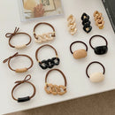 Hair Accessories Ponytail Holder Rubber Bands Hair Rope Clip Women Scrunchie