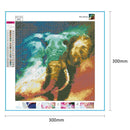 5D DIY Full Drill Diamond Painting Elephant Cross Stitch Embroidery Kit