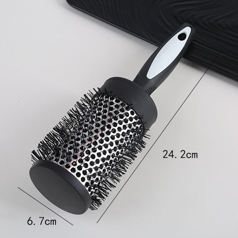 Styling Hair Brush Cylinder Curling Comb Nylon Hairdressing Brushes Hair Tool