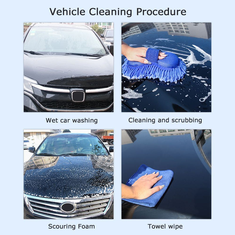 Washer Vehicle Wash Gloves Car Cleaning Brush Cleaning Sponge Windows Cloth
