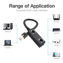 Ethernet Cable Adapter Connector 1 to 2 Port Coupler Extender for Cat 6e Cat 6