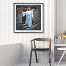 Oil Paint By Numbers Picture DIY Painting Jesus God Acrylic Paint Art Decor