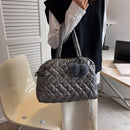 Autumn Winter Handbags Casual Women Tote Pompom Pendant Lady Handbag for Shopper