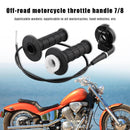 Throttle Handle Twist Hand Grip+Cable Set for 7/8 110-250cc Dirt Pit Bike A
