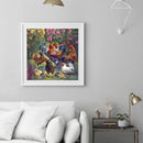 Garden Chickens 5D DIY Full Drill Diamond Painting Picture Rhinestone Mosaic Art