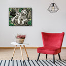 DIY Digital Oil Painting By Numbers Three Tiger Wall Picture Home Decoration