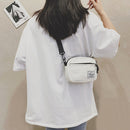 Women Canvas Patchwork Messenger Shoulder Bag Casual Fashion Mini Coin Purse