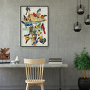 Cross Stitch Kits Elegant Bird 3-Beach Cotton Thread 11CT DIY Embroidery Sets
