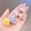 Acrylic Rainbow Hair Accessories Hair Clips Children's Hairpin Small Catch Clip