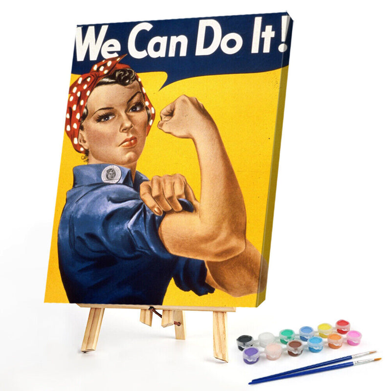 Oil Painting By Numbers Acrylic Handmade Fitness Girl Digital Picture Art Craft
