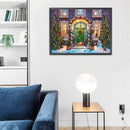 DIY Full Round Drill Diamond Painting 5D Christmas Festival Poster Kit