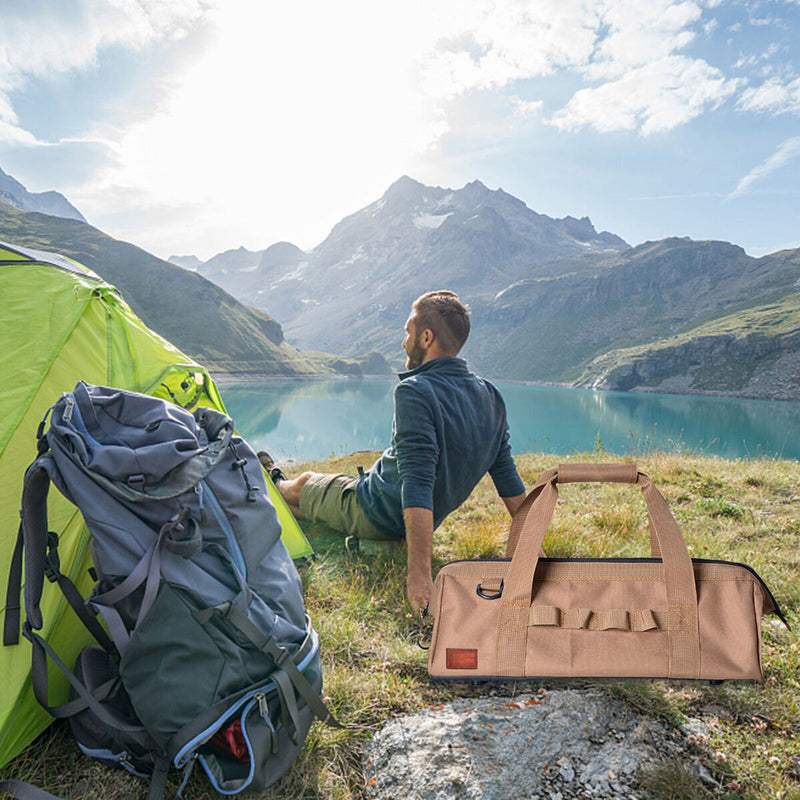Tool Storage Bag Multiple Purpose Carry Bag for Outdoor Camping Picnic Holder