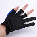 Anti Slip Slip-resistant 3 Low-Cut Fingers Fishing Gloves Tackle Newly