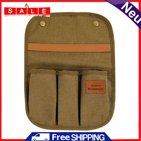 Wheelchair Armrest Accessories Portable Side Bags to Hang On Side (Sand)
