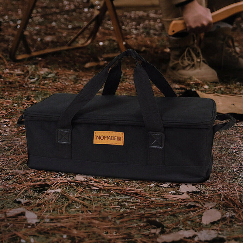 Multipurpose Carry Pouch 600D Oxford Camping Gas Stove Bag Travel Picnic Kit Bag