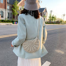 Straw Rope Handmade Woven Small Purse Vacation Beach Shoulder Crossbody Bags
