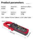 Counts AC/DC Current Voltmeter Digital Clamp Meter Smart Multimeter True RMS