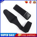 2pcs Fishing Rod Protector Case Cover Fishing Rod Tie Fastener Belt (Black)