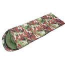 Outdoor Camping Envelope Sleeping Bags Print Sleeping Bag (Army Green Camo)