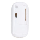 Optical Wireless Mouse 2.4G Receiver Ultra-thin for Computer PC white