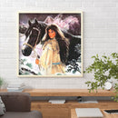 Full Embroidery Needlework Kit Cross Stitch Set 11CT 3 Beaches Winter Snow