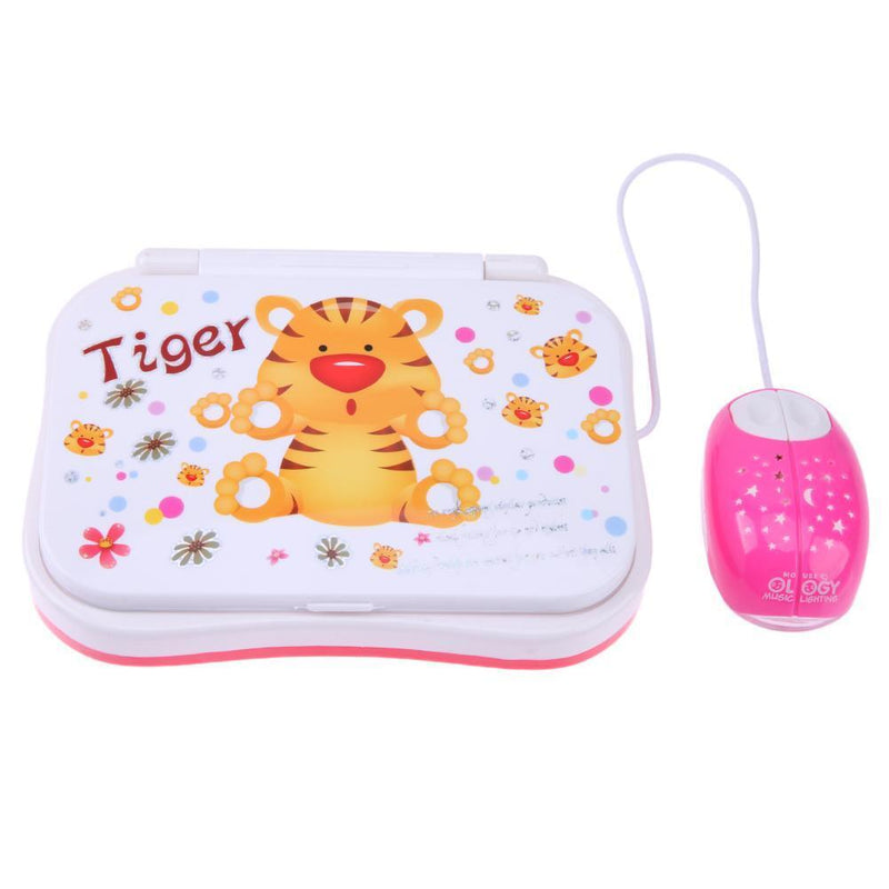 Bilingual Early Educational Learning Machine Kids Laptop Toys with Mouse