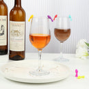 Silicone Glass Recognizer Wine Glass Label Markers Drinking Cup Identifier