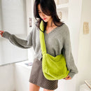 Women Soft Warm Plush Pure Color Handbags Female Travel Fluffy Shoulder Bags