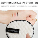 Microfiber Pads Remover Face Cleansing Towel Makeup Cosmetic Puff (White) Newly