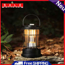 Retro Portable Lantern 4000mAh Outdoor Kerosene Lamp for Hiking Camping Climbing