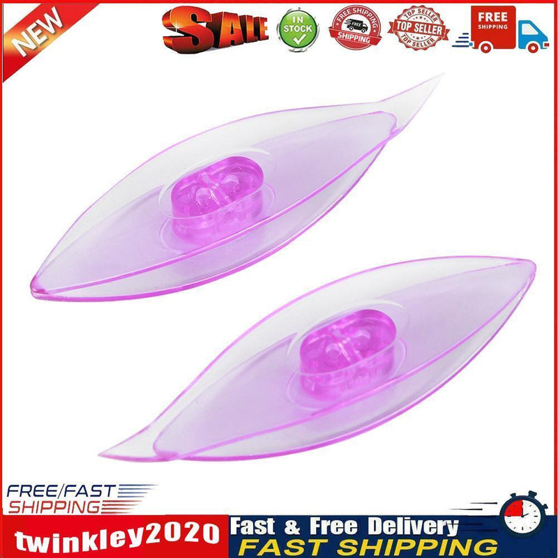 2pcs Plastic Tatting Shuttle Hand Tool for Lace Making DIY Craft(Purple) Newly