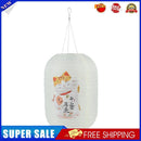 25cm Japanese Style Solar Lantern Printing Fabric Bar Pub Home Decor (A)