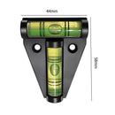 #A T-Type Spirit Level 2 Ways Plastic Measuring Vertical Horizontal Adjuster