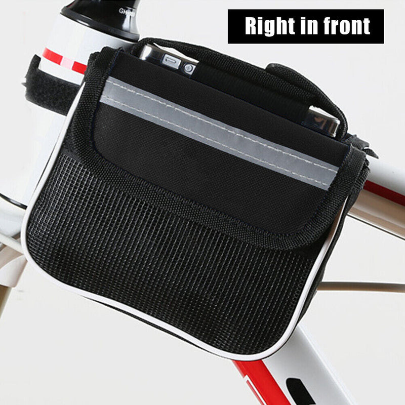 Bicycle Bag Front Tube Rainproof Bike Pouch Phone Case MTB Cycling Accessor