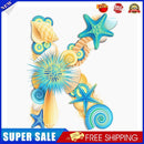 5D DIY Diamond Painting Kits Starfish Letter K Full Round Drill Art (G664)