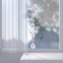 #A Crystal Wind Chimes Colorful Planet Star Moon Metal Hanging Prisms Light Catc