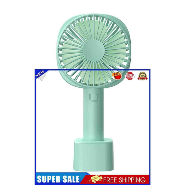 Mini Silent Fan Adjustable Summer Portable Cooling Fan with USB Charging Cable