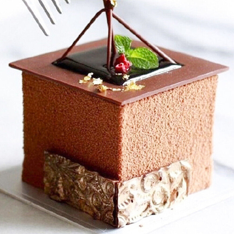 15 Holes Cube Square Cake Mold DIY Silicone Dessert Decorating Kitchen Tool