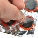 48pcs 25mm Round Bicycle Bike Tire Tyre Rubber Patch Piece Repair Tools Kit
