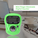 Mini Finger Counter LCD Electronic Digital Counter Range 0-99999 (Green)