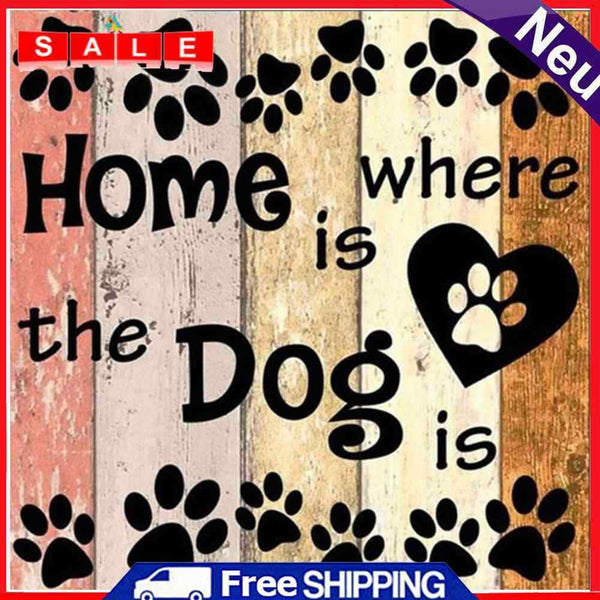Full Round Drill 5D DIY Diamond Embroidery Diamond Painting Dog Cross Stitch