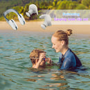 Soft Silicone Swimming Earplugs Nose Clip Set Soundproof Ear Plugs (Grey) Newly