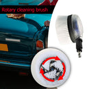 Pressure Washer Foam Lance Rotating Brush with 1/4"" QC Male for Car Wash