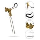 Universal Angle Adjustable Fishing Rod Holder Stand Aluminum Alloy Bracket Newly