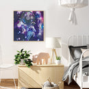 Diamond Painting Kit 5D Special Shaped DIY Rhinestone Blue Dreamcatcher
