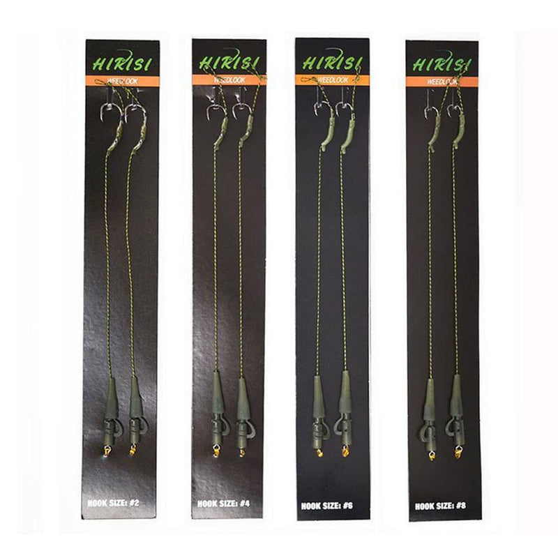 Carp Fishing Hair Rigs Braided Line (Hook 12x21mm)